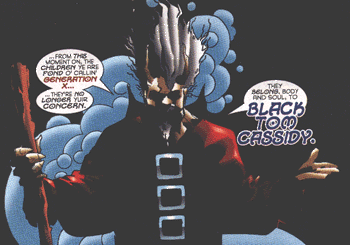 The evil Black Tom Cassidy: GenX #25