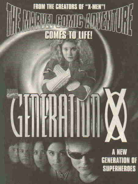 Generation X Telefilm Promo ad